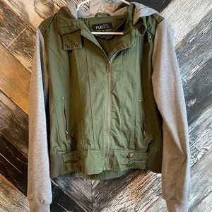 Rue21 Army Green Jean Jacket